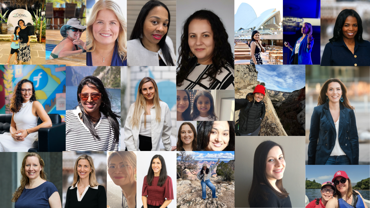 Women of Flywire collage image