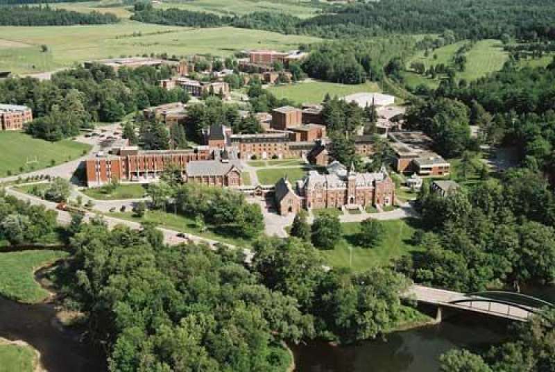 Bishops University aerial view