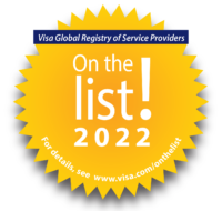 Visa Global Registry of Service Providers, On the list! 2022 - For details, see www.visa.com/onthelist: more information