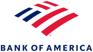 Bank of america logo stacked a