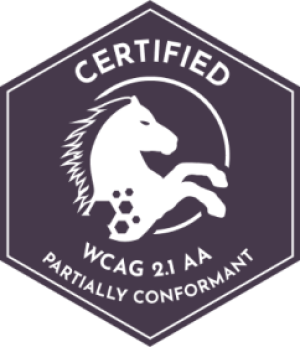 Certified WCAG 2 1 AA Partially Conformant