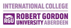 International College Robert Gordon University Aberdeen